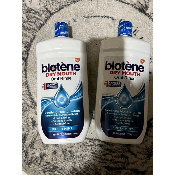 美國代購 biotene 漱口水 白樂汀 1000ml 預防乾口 口乾 漱口水大罐裝 全新原裝現貨 Dr grace推薦