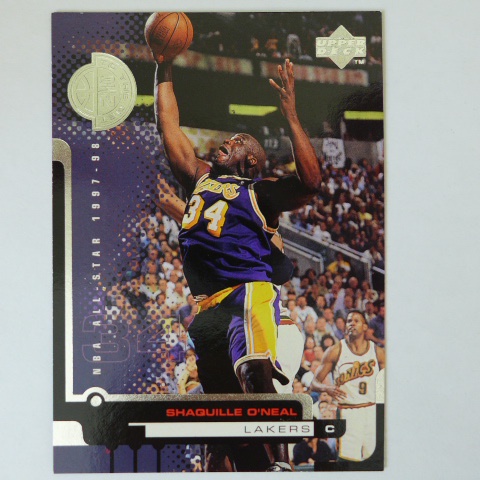 ~ Shaquille O'Neal ~名人堂/俠客/大白鯊/歐布連線/歐尼爾 1998年UD.NBA籃球卡