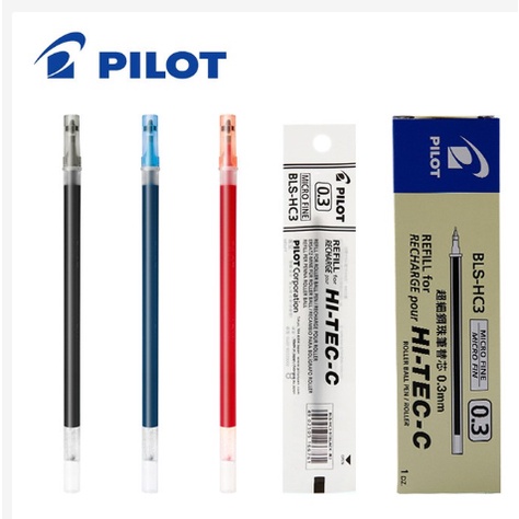 PILOT 百樂超細鋼珠筆HI-TEC-C 0.3 0.4 0.5 藍/紅/黑