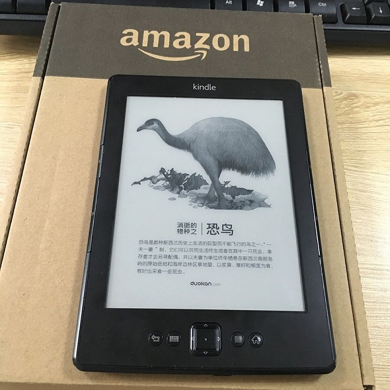 Kindle亞馬遜kindle5電紙書6二手低價k5k4讀書器墨水屏美版電子書閱讀器