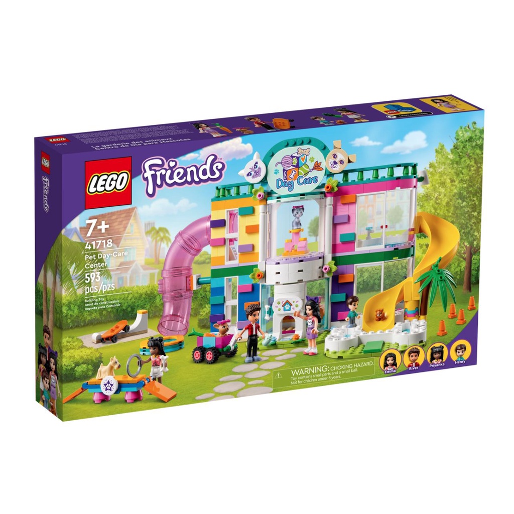 &lt;積木總動員&gt; LEGO 41718 Friends 寵物托兒所 外盒:48*28*7.5cm 593pcs