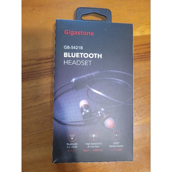 gigastone GB5421B 全新未使用 磁吸式藍牙耳機 Bluetooth headset