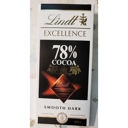 【Lindt 瑞士蓮】極醇系列78%巧克力片 100g(效期2024/08/31)市價169元特價89元