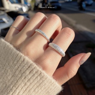 全熟現貨 波光粼粼開口戒925純銀戒指 女男生寬戒指抗過敏細粗飾品首飾氣質韓國閨蜜女友生日情人節 畢業禮物 送女友