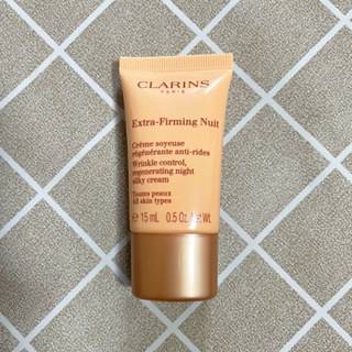 【CLARINS 克蘭詩】煥顏緊緻彈力晚霜15ml(彈簧晚霜)