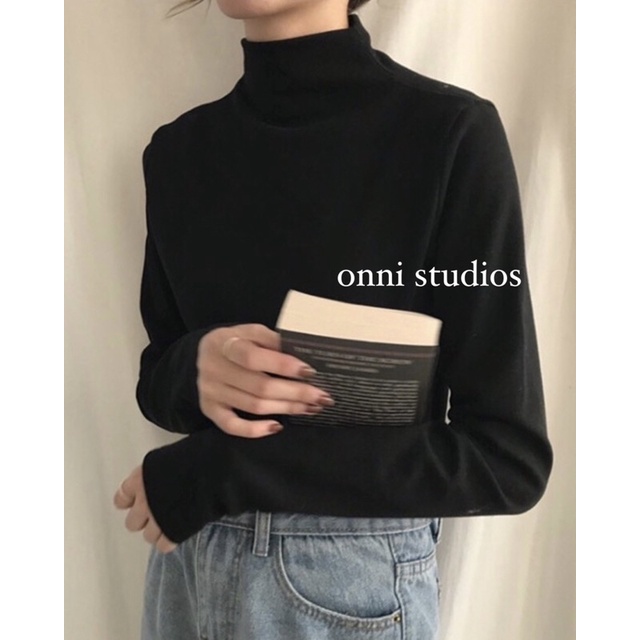 onni studios | 🔥韓國歐膩穿搭必備! 打底高領上衣 高領內搭上衣 長袖 保暖 長袖 基本款 緊身 發熱衣