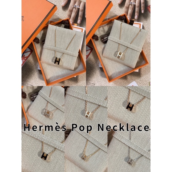 Hermes 愛馬仕 代購 mini pop H項鍊 短鏈 迷你款項鍊 黑色 白色 紫色 綠色 多色可選 不分現貨 預購