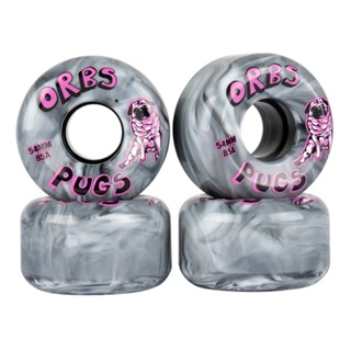 Orbs Pugs - Black/White 54mm 85a 輪子《 Jimi 》