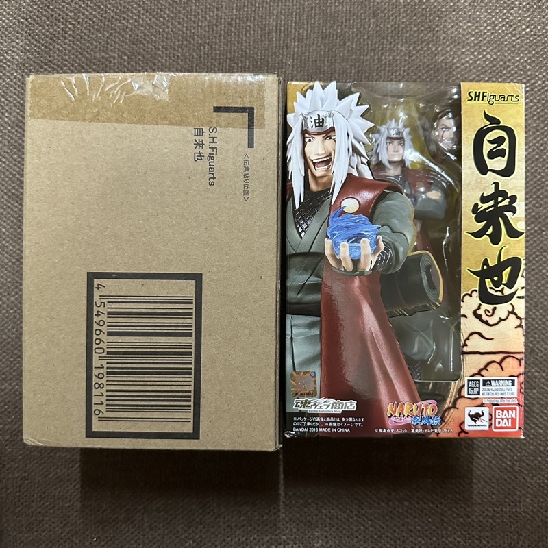 代理版 SHF 火影忍者 疾風傳 自來也 魂商店 限定