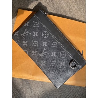 LV手拿錢包長夾M44323帆布印花拉鍊萬用手拿包