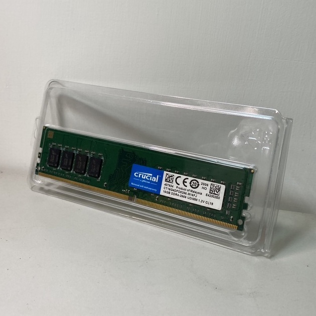 [自售] 二手 美光 DDR4 2666 16GB 16G Micron Crucial 桌上型 記憶體 雙面顆粒
