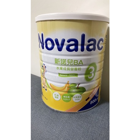 【Novalac 新諾兒】BA水果成長營養奶粉（800g／罐）效期2023/07