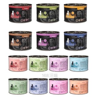 【168汪喵】德國【凱茲】 Catz FineFood 貓罐 200g 經典美食家主食罐 單一純肉低敏主食罐