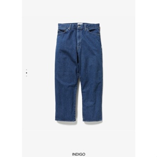 22AW WTAPS BLUES STRAIGHT COTTON DENIM-