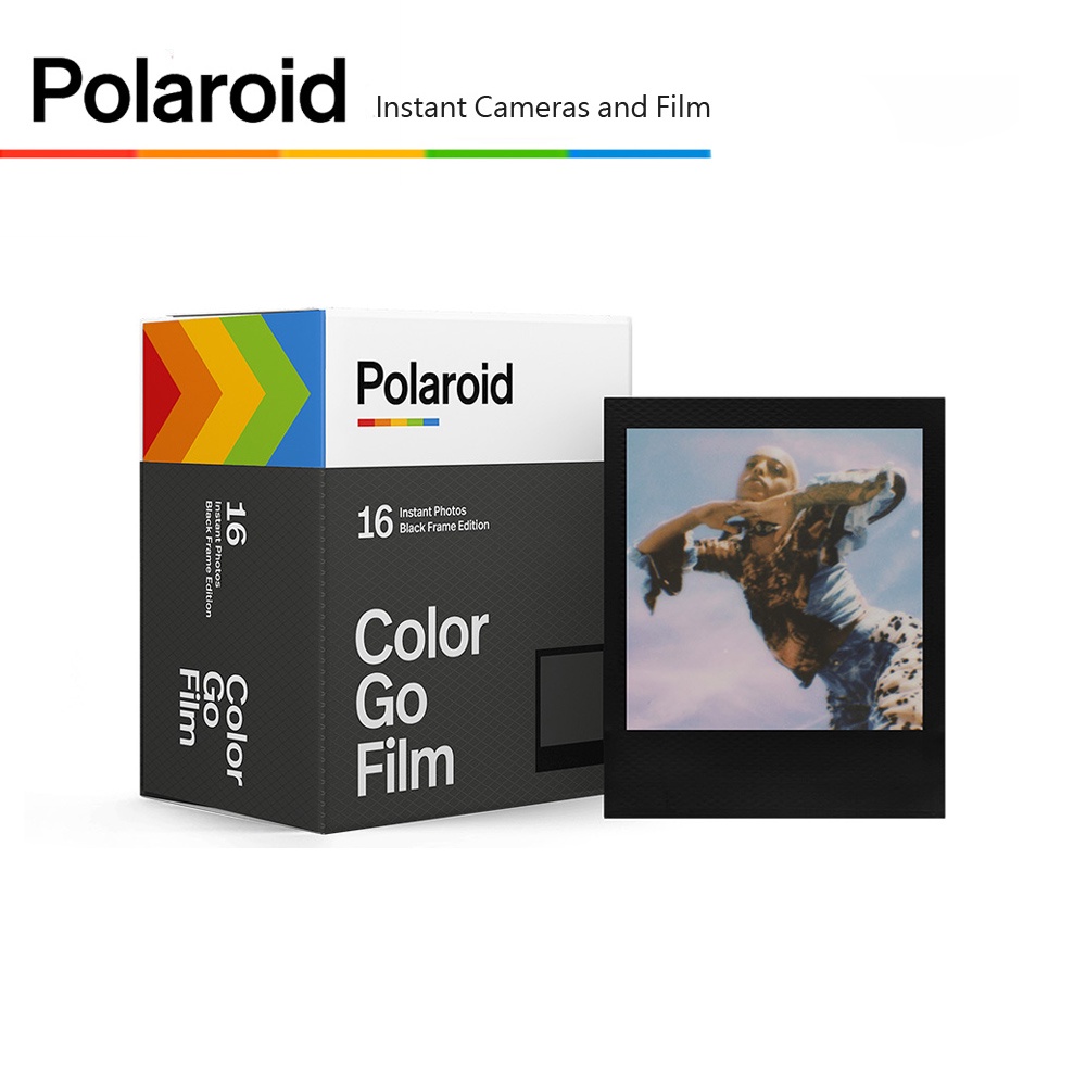 寶麗來 Polaroid Go 彩色黑框雙包裝相紙 - 雙入裝 (DGF2)