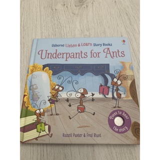 Usborne英文有聲書 Underpants for Ants