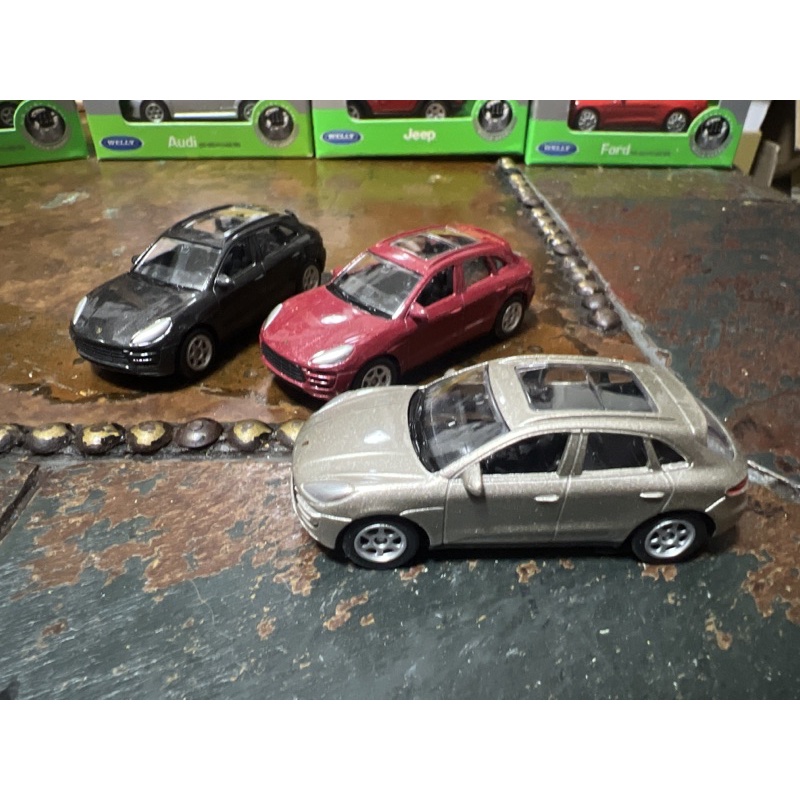 全新 1/60 Welly Porsche Macan turbo 模型車 合金車 威利 保時捷 麥坎