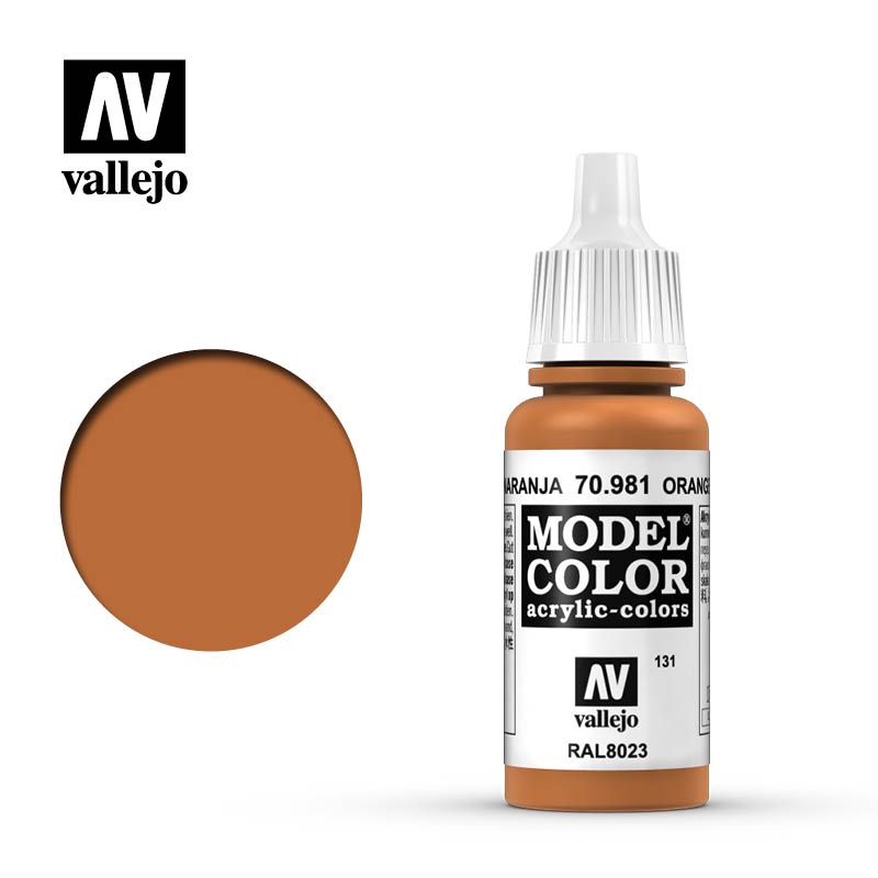 【奧丁模型】Vallejo Model Color 橘褐色 70981