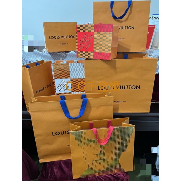 現貨 專櫃 LOUIS VUITTON 紙袋 LV 紙盒 精品 限量 名牌 聖誕版