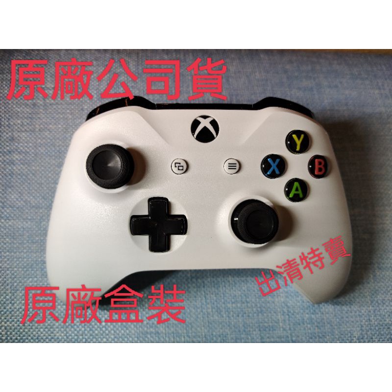 全新最後一台/公司貨 Xbox one S 藍牙無線控制器內嵌立體聲耳機插孔 TF5-00006白色