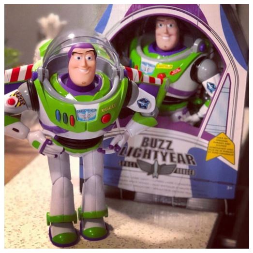 現貨 互動公仔12吋❤️正版❤️迪士尼園區 玩具總動員 TOY STORY 會說話的 Buzz 巴斯光年模型公仔玩具