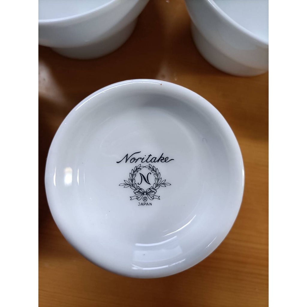 【全新】日本皇室瓷器 Noritake 極致細膩白瓷杯 骨瓷 口徑9cm*高6cm 白色光芒茶杯 骨瓷杯 白瓷中式茶杯