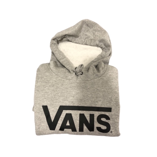 全新 現貨 Vans logo 帽T M號 灰色