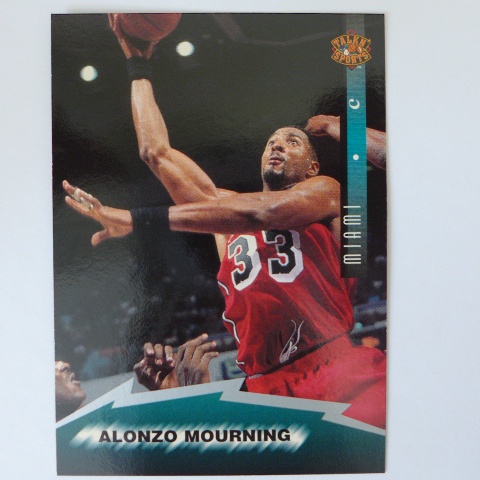 ~ Alonzo Mourning ~腎鬥士/名人堂/阿朗佐•莫寧 1997年SB籃球卡