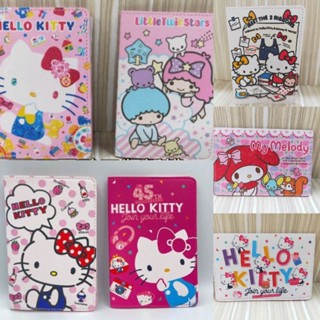 💕萱萱の店💕 三麗鷗正版授權 Hello kitty 雙子星 美樂蒂 皮質護照包卡套特賣中🤩