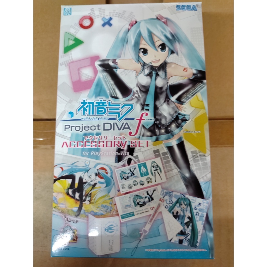 大旺小舖: 日本限定 PS VITA 初音未來名伶計畫f 周邊配件組合 配件包 生日結婚聖誕情人節禮物 台北車站實體店面