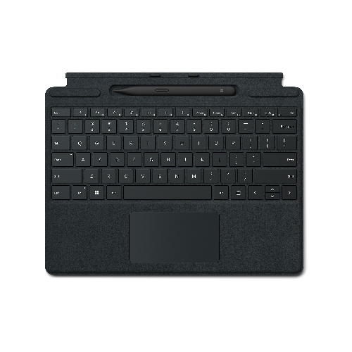 Microsoft 微軟 Surface Pro 8/9 特製版專業鍵盤-墨黑(含充電槽+第2代超薄手寫筆) Pro-