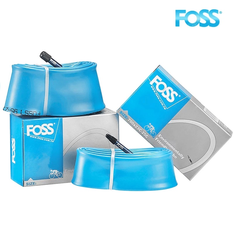 Foss 自行車內胎防穿刺 26/27.5/29 英寸/700C/650B 自行車內胎 Schrader/AV Pres