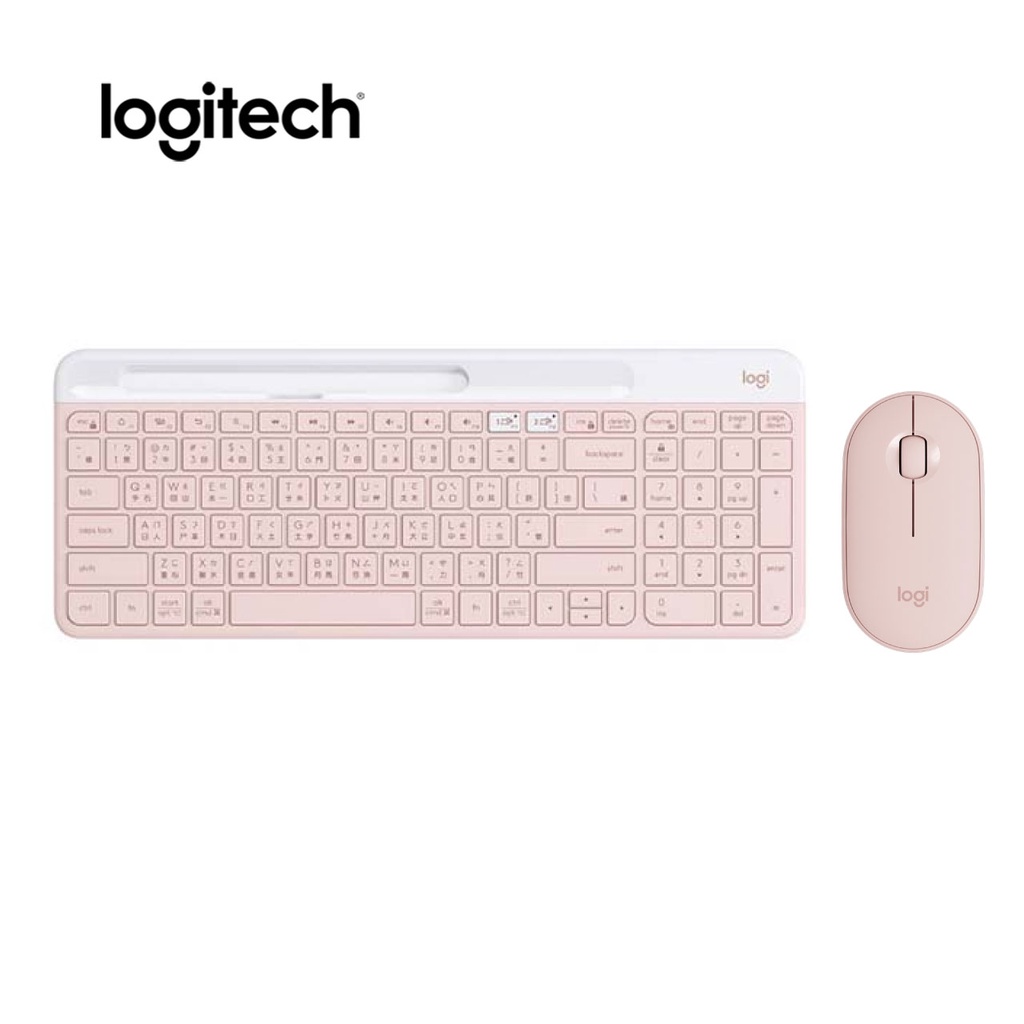 Logitech 羅技 K580 跨平台超薄藍牙鍵盤+M350滑鼠 多色選【GAME休閒館】