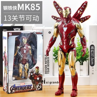 👍現貨-開立發票 中動玩具 漫威授權 MK85 鋼鐵人 14吋關節可動模型公仔高約36公分（漫威大型擺件裝飾品）