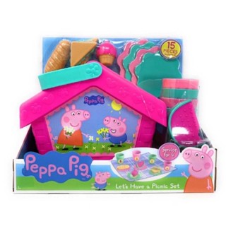 現貨 全新 正版 附發票🧾 原價799元 peppa pig 佩佩豬系列 粉紅豬小妹 野餐組 家家酒 伯寶公司貨