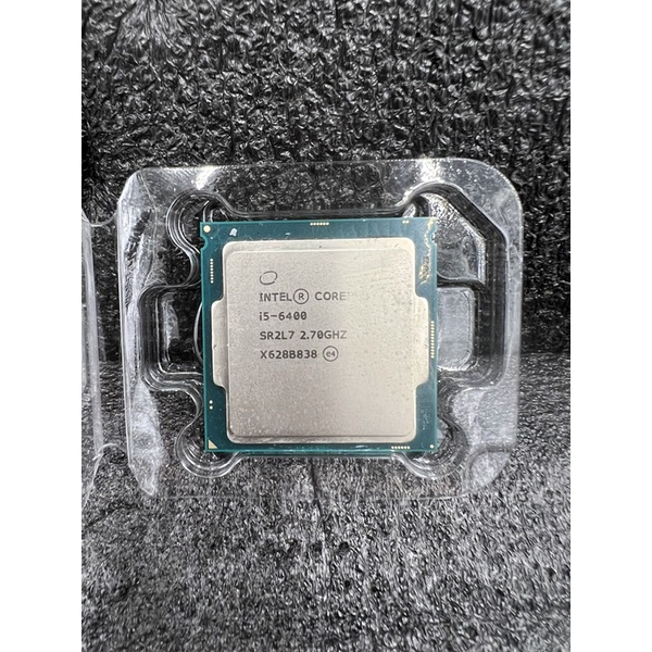 Intel Cpu i5 6400 六代1151腳位 附全新鋁底風扇 7400 8400 9400 k 可參考