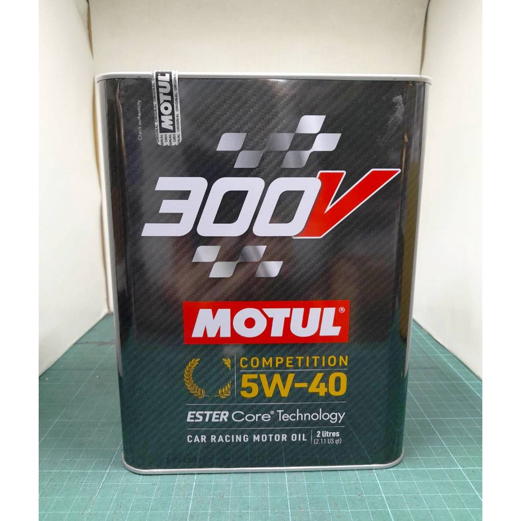 《 台灣總代理公司貨含稅附發票》法國 MOTUL 300V 5W40 ESTER 魔特酯基全合成機油