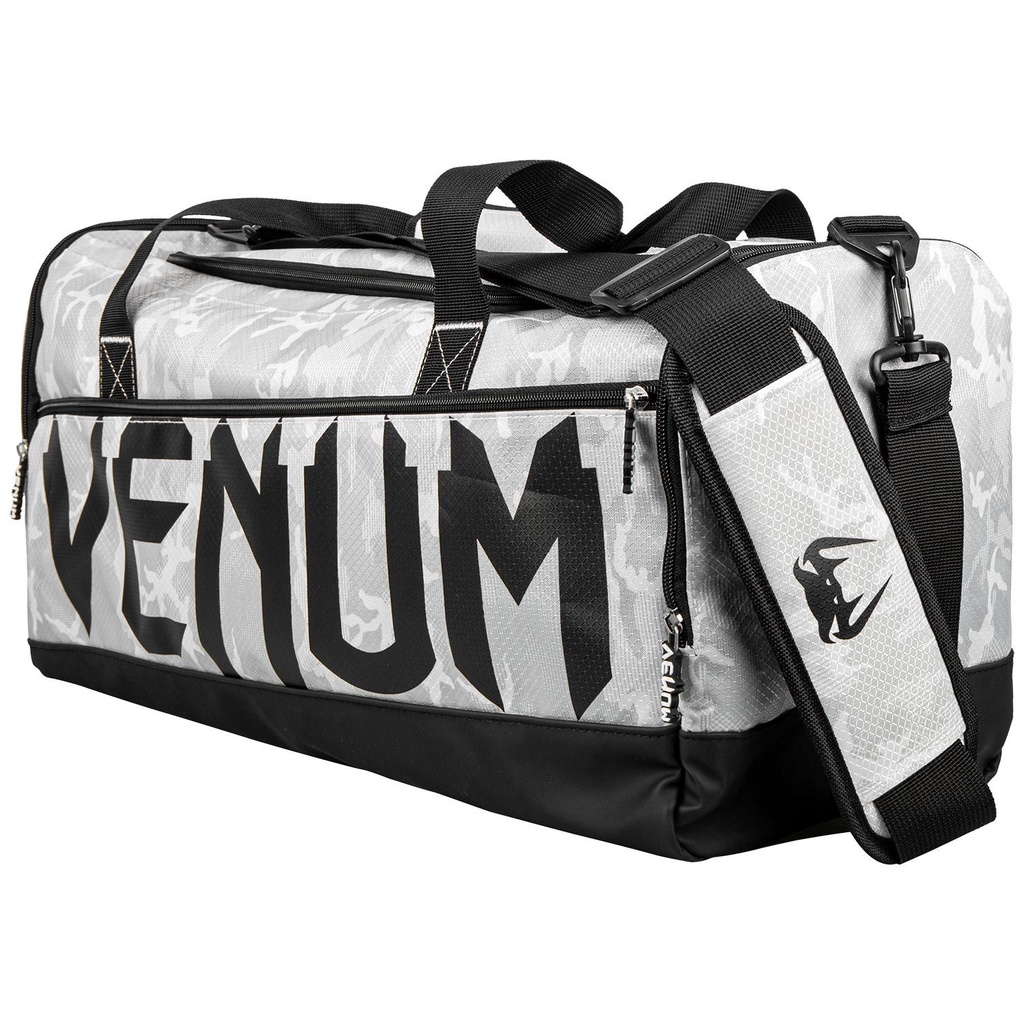 [古川小夫] VENUM SPARRING 運動包 白迷彩 包包 側背包 拳擊用包包 時尚 大包包 大容量