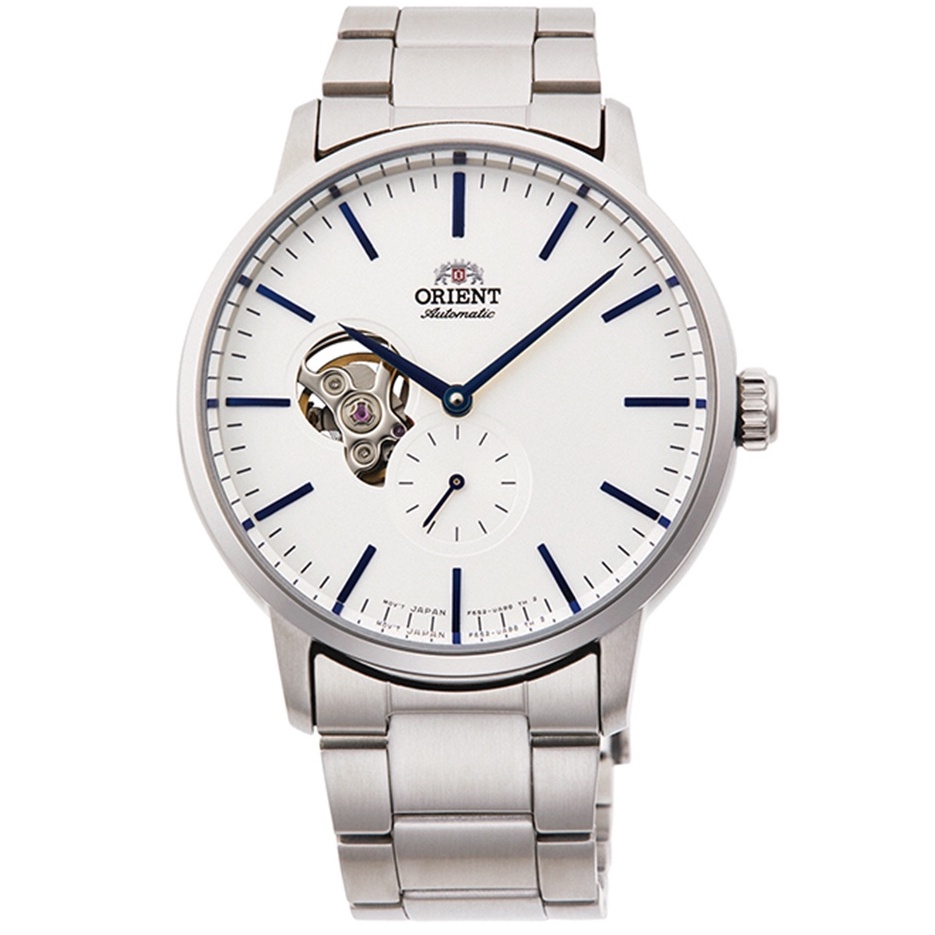 ORIENT 東方錶半鏤空系列 機械錶 白色 RA-AR0102S