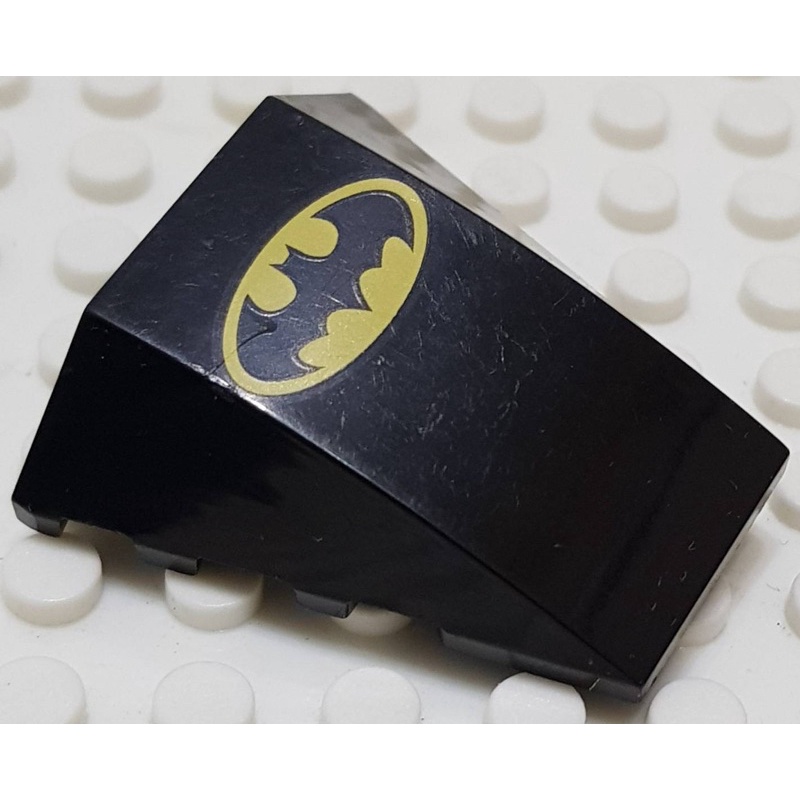 樂高 47753 76010 黑色 印刷 弧形 機頭 蝙蝠俠 配件