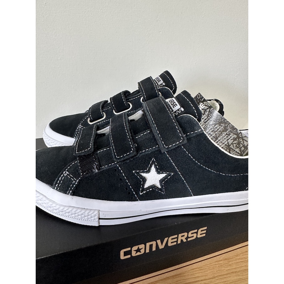 Converse/基本款黑/休閒鞋/平底鞋/黑色/黑白converse with lunarlon 系列