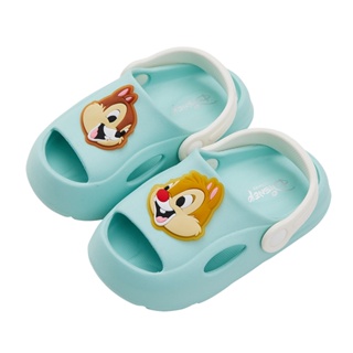 [現貨]迪士尼童鞋 奇奇蒂蒂 糖果色輕量防水涼鞋-水藍 拖鞋