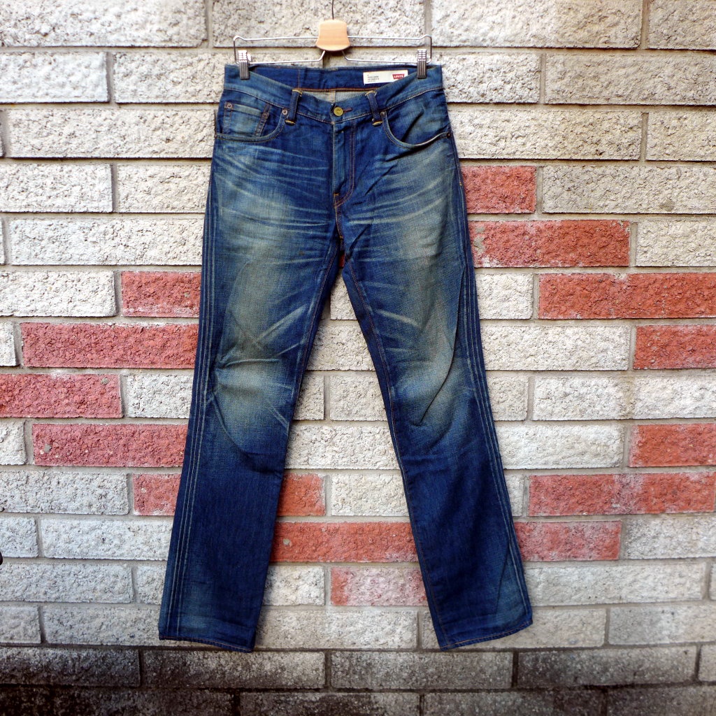 levis 502 二手牛仔褲-正品 日本製 赤耳-(levis 86602-0020)-W30 L34