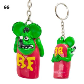RAT FINK RAF253 老鼠芬克 LIGHTER CAP 鑰匙圈 打火機套 (綠x桃 GG) 化學原宿