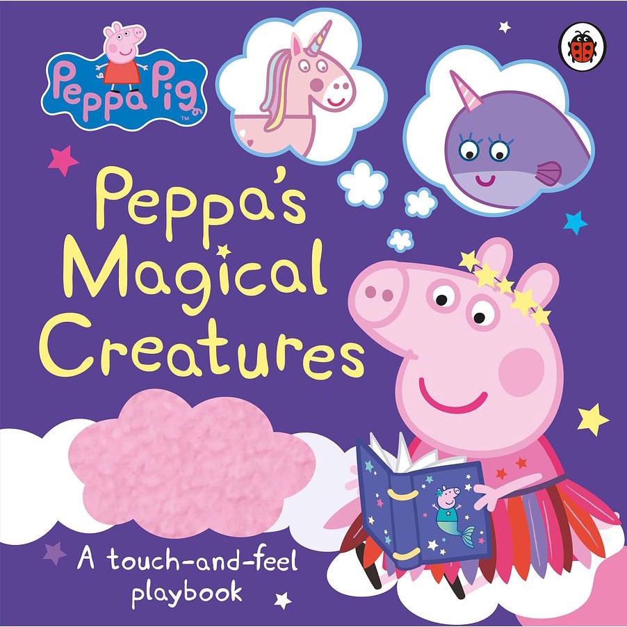 Peppa Pig: Peppa's Magical Creatures A Touch-and-Feel Playbook/【粉紅豬小妹/佩佩豬】觸摸遊戲書   eslite誠品