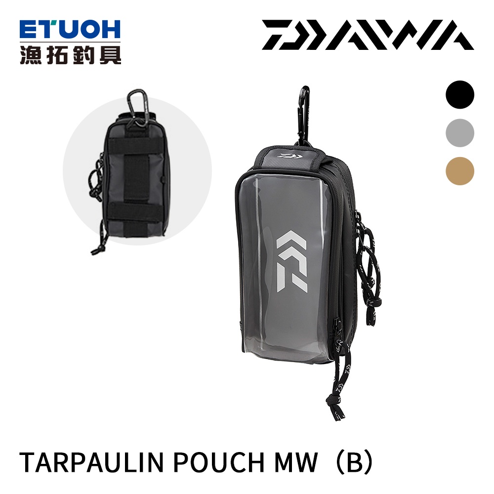 DAIWA TAUPAULIN POUCH MW [B] [漁拓釣具] [手機包]