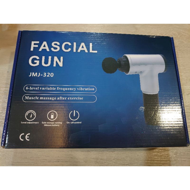 【9成新】FASCIAL GUN 6檔肌肉按摩槍 KH-320 充電式 震動筋膜槍 按摩儀 電動按摩器 充電式按摩