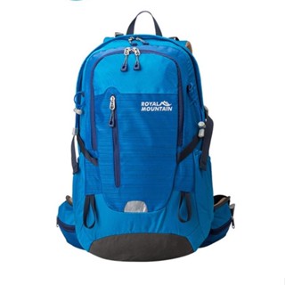 勝德豐 輕量網架透氣休閒/登山揹包 藍色40L(登山包)