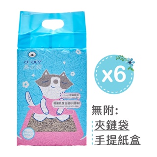 【臭味滾】極細抗臭豆腐貓砂1.5mm 7L／六包組(環保包裝、無內盒與夾鏈袋)