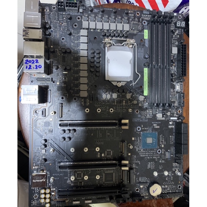 華碩11代1200主機板 Asus Strix Z590-E Gaming WiFi 裸板無配件